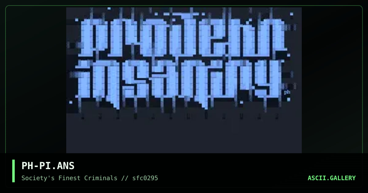 Projekt Insanity, by phatal, 1995