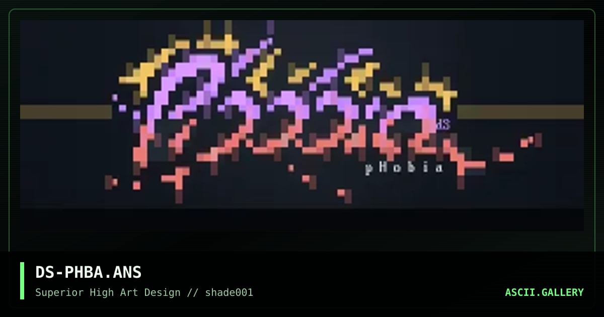 dFUSE: Phobia Logo, by dfuse, 1996
