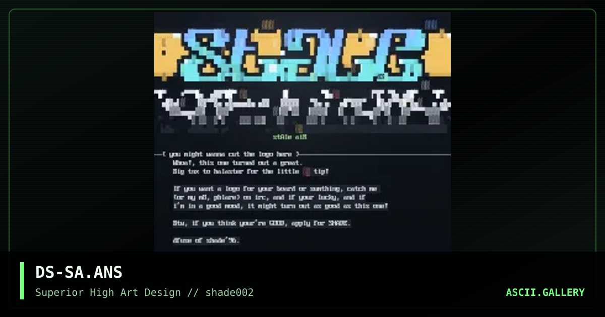 stale air logo, by dfuse, 1996