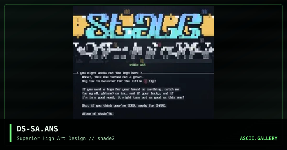 stale air logo, by dfuse, 1996