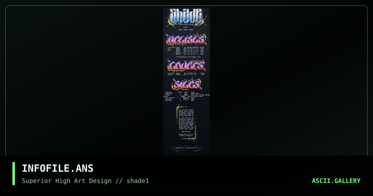 Shade InfoFile 96-o7-21, by phlare, dfuse, 1996