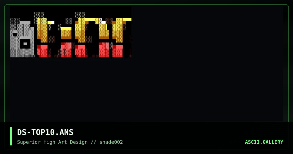 top10 logo, by dfuse, 1996