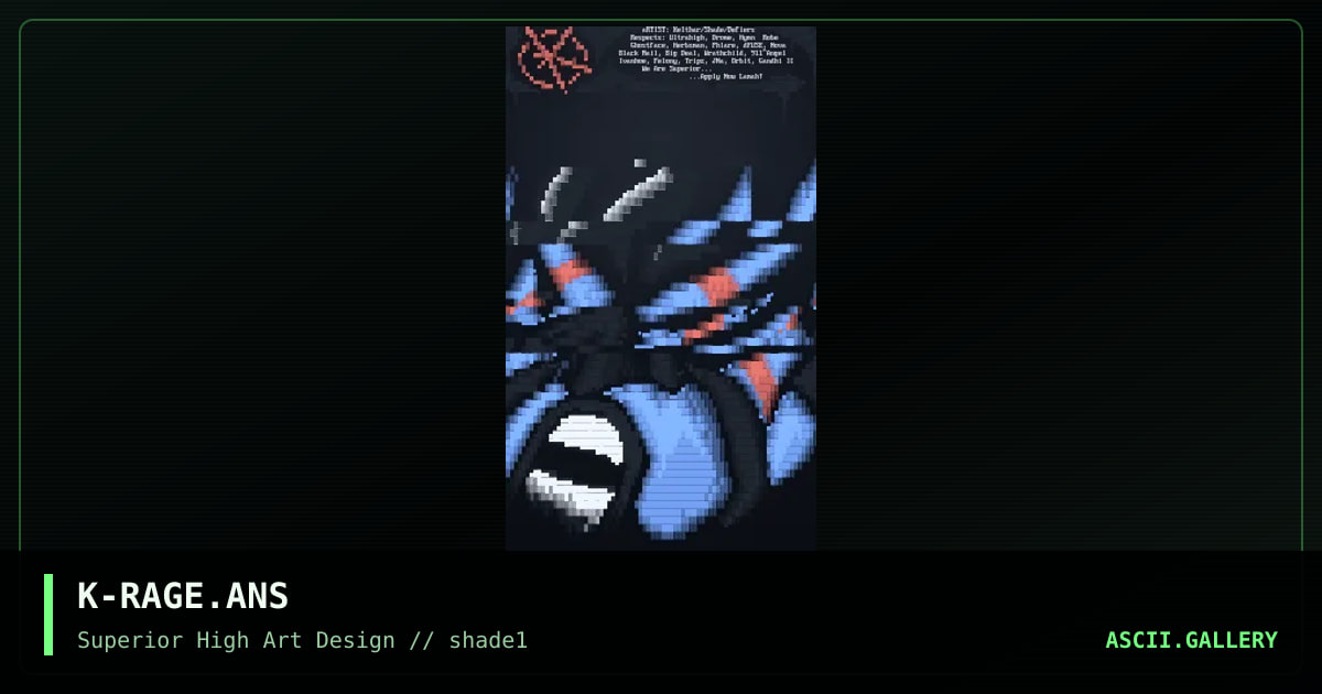 kElthAR: Rage, by kelthar, 1996
