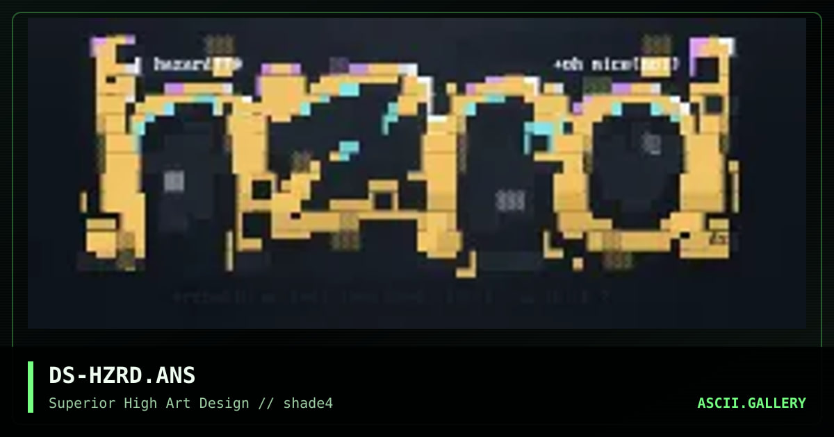 HaZaRD, by dfuse, 1997