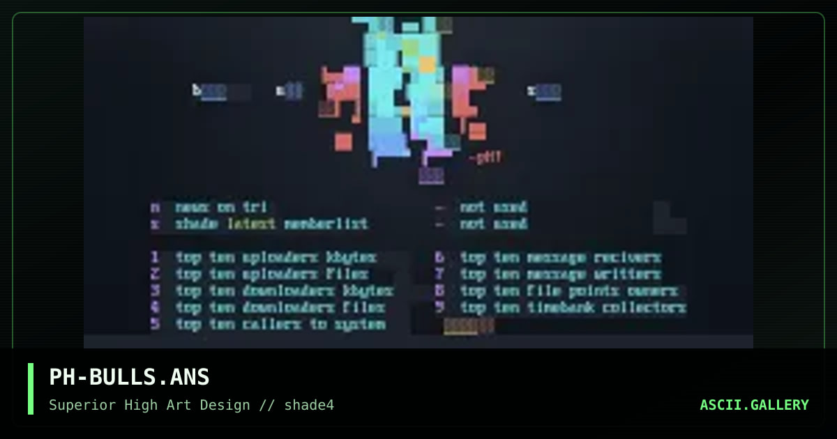 bullmenu, by phlare, 1997