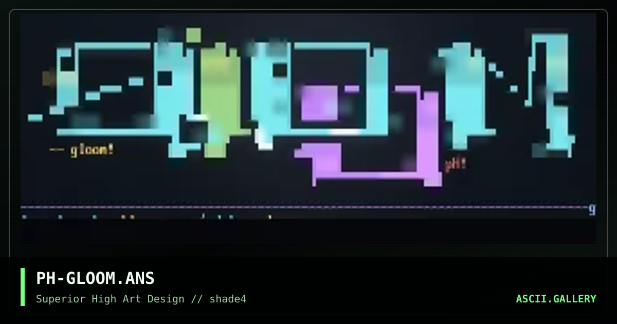 gloom, by phlare, 1997