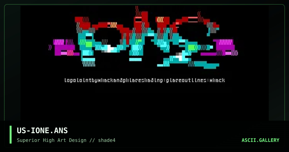 ione logo, by phlare, whack, 1997