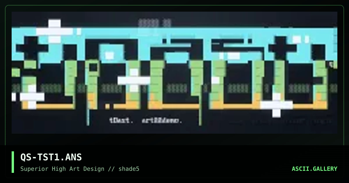 tOast.  <─── leet style too!@, by quasar, 1997