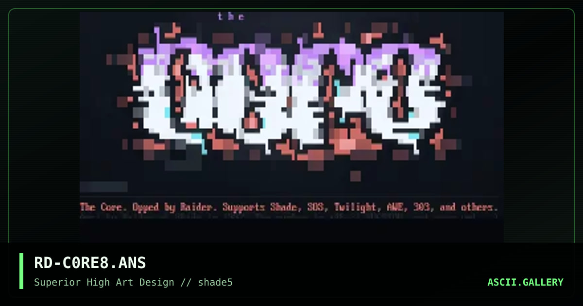 the core, by raider, 1997