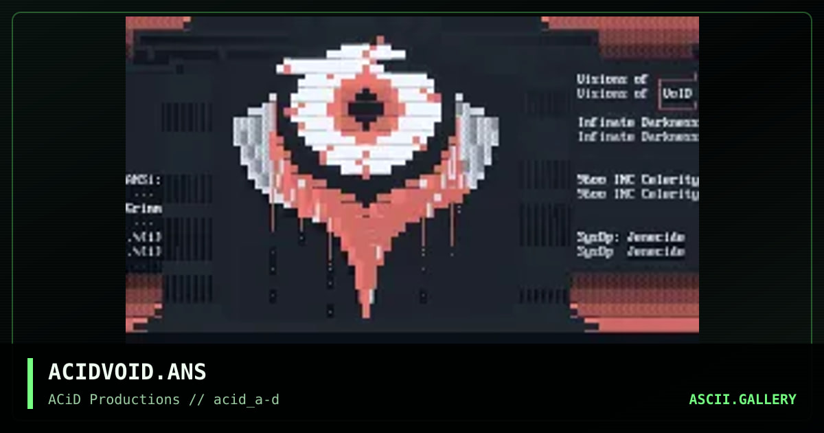 ACIDVOID.ANS, by grimm, 1990