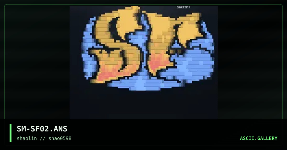SF logo, by smokey, 1998