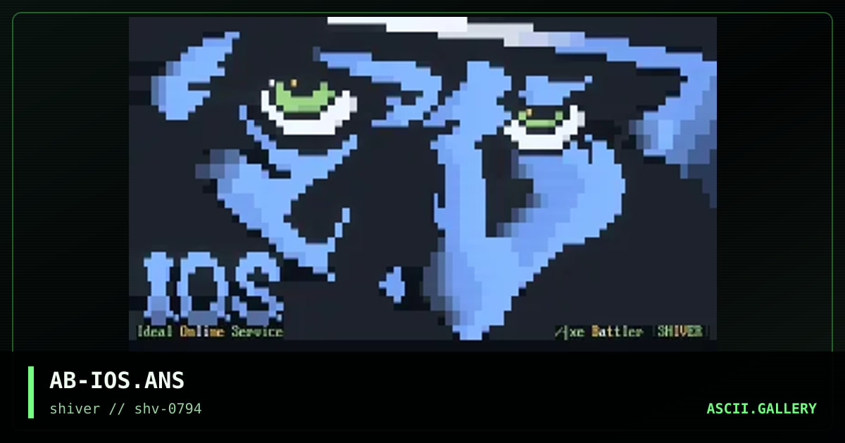 AB-IOS.ANS, by axe battler, 1994