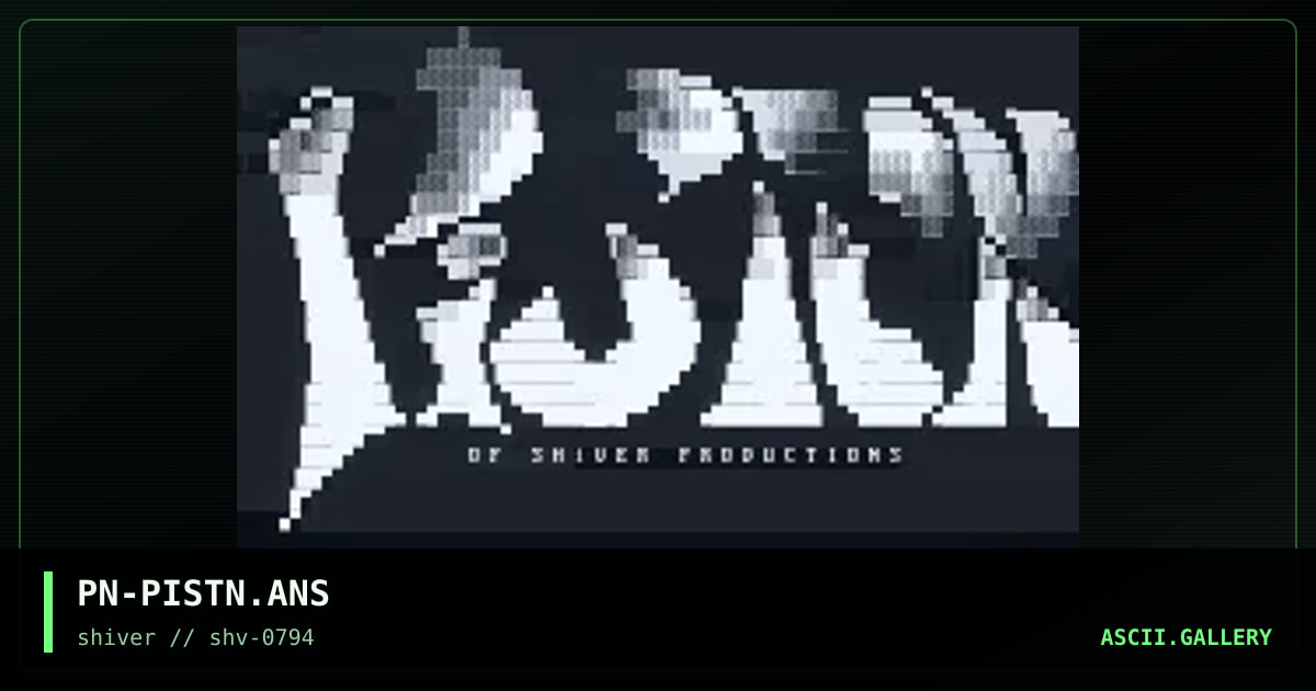PN-PISTN.ANS, by piston, 1994