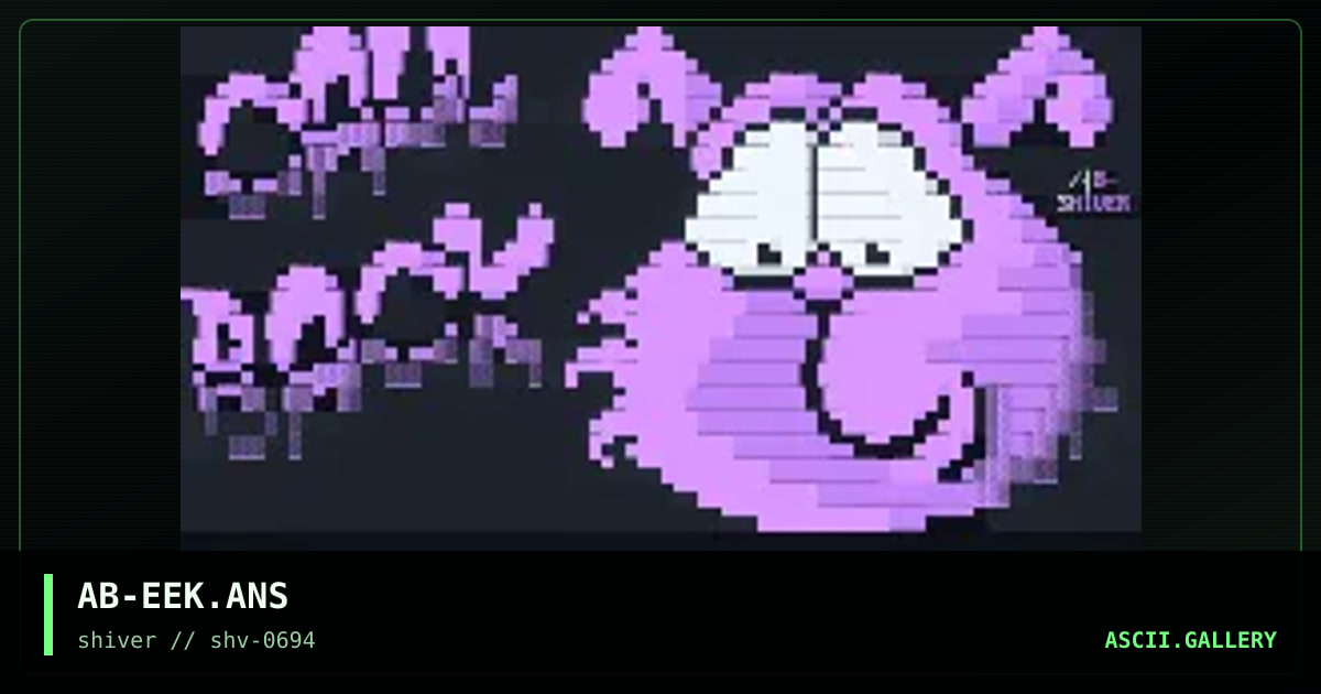 AB-EEK.ANS, by axe battler, 1994