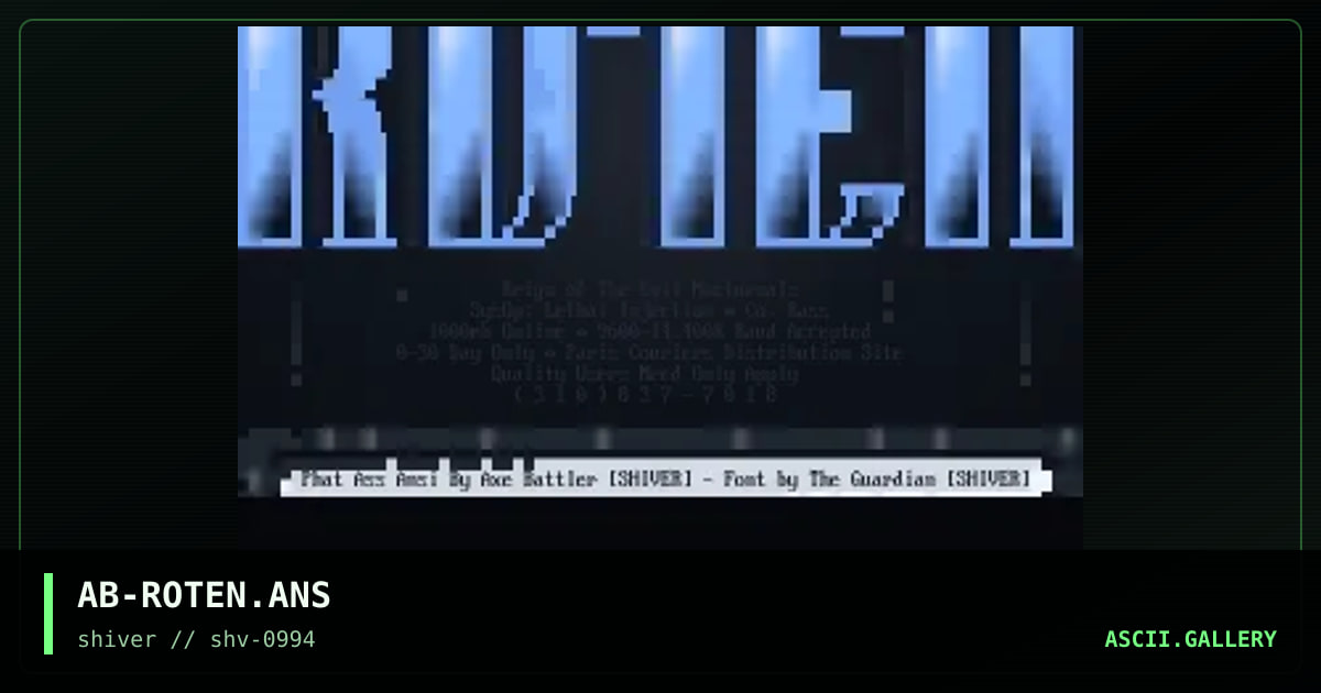 Reign of The Evil Nocturnals, by axe battler, the guardian, 1994