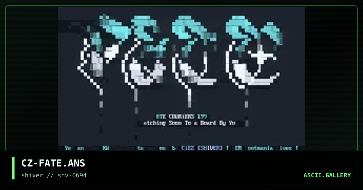 CZ-FATE.ANS, by ciez, 1994