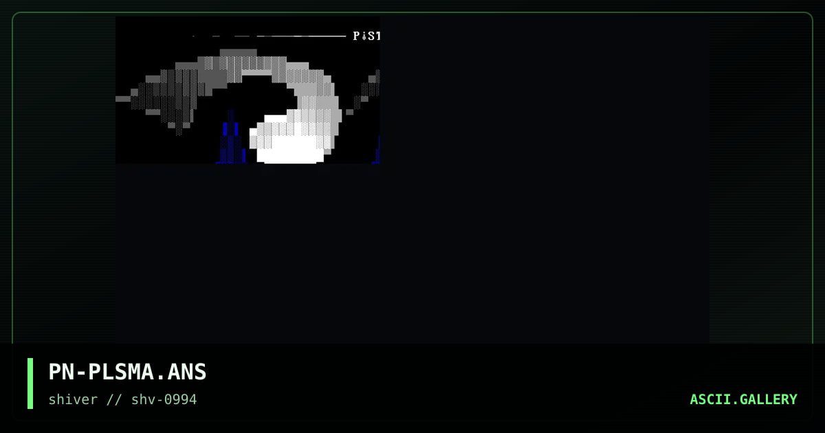 Plasma, by piston, 1994