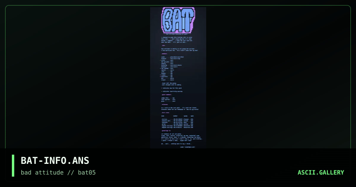 info file, by vader-sweden, 1997