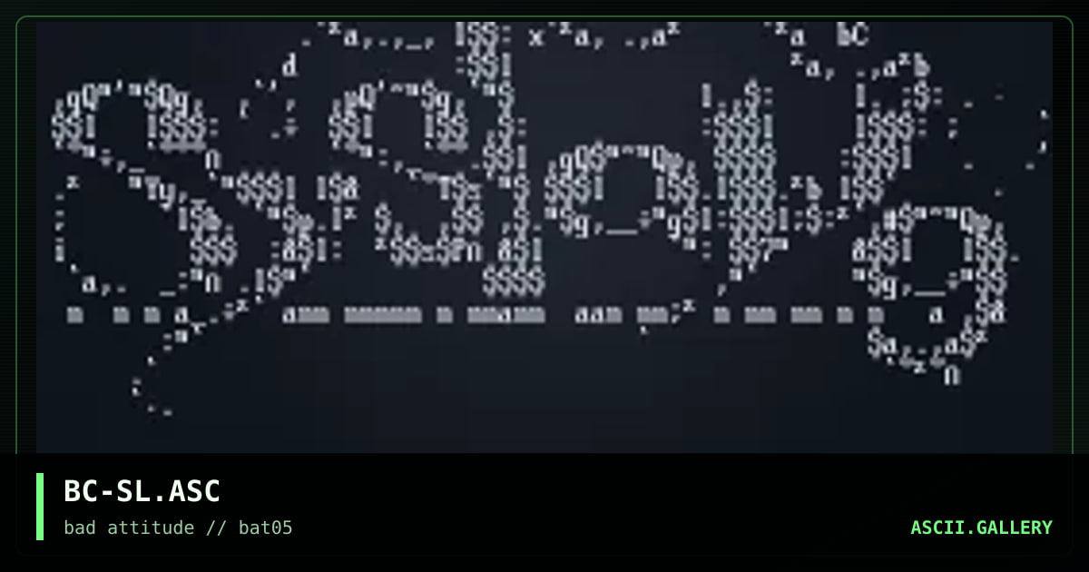 %syslawg%sysLAW%%?%xx, by beeyach, 1997