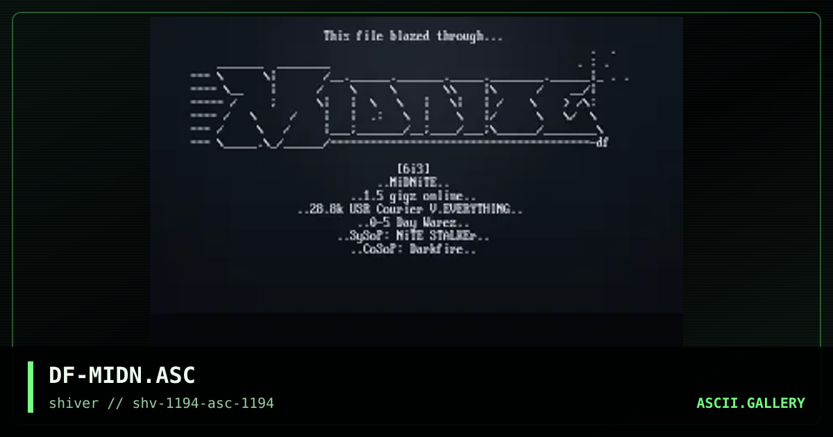 Midnite, by darkfire, 1994