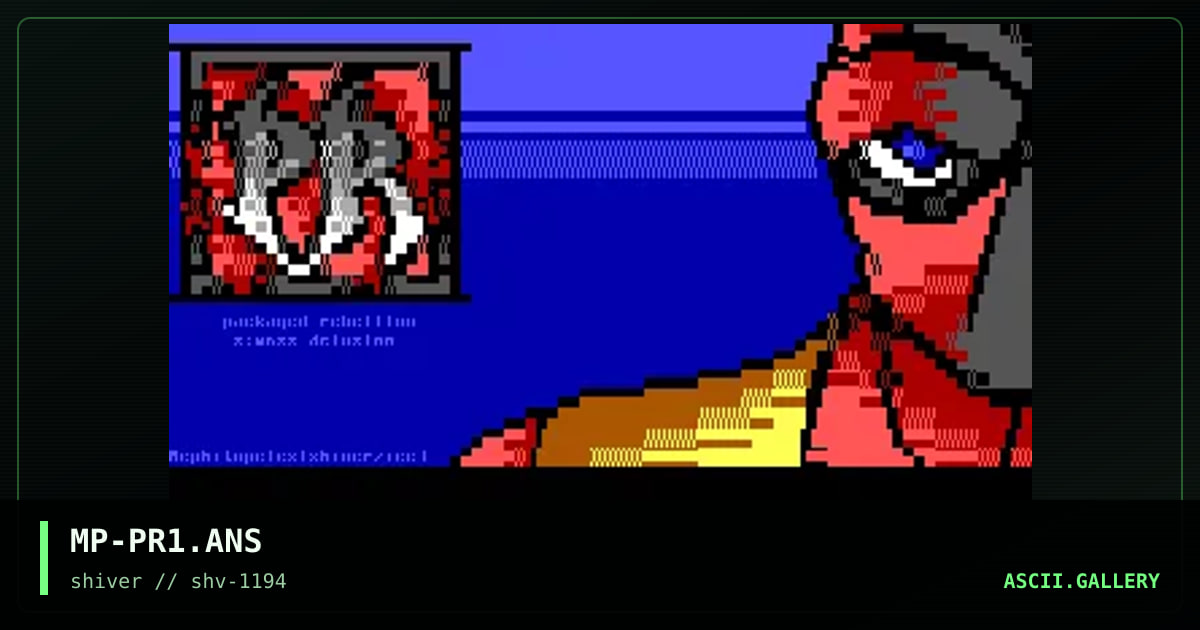 Packaged Rebellion, by mephitopeles, 1994