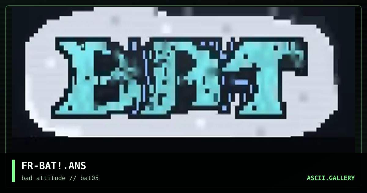 bat logo..., by freezer, 1997