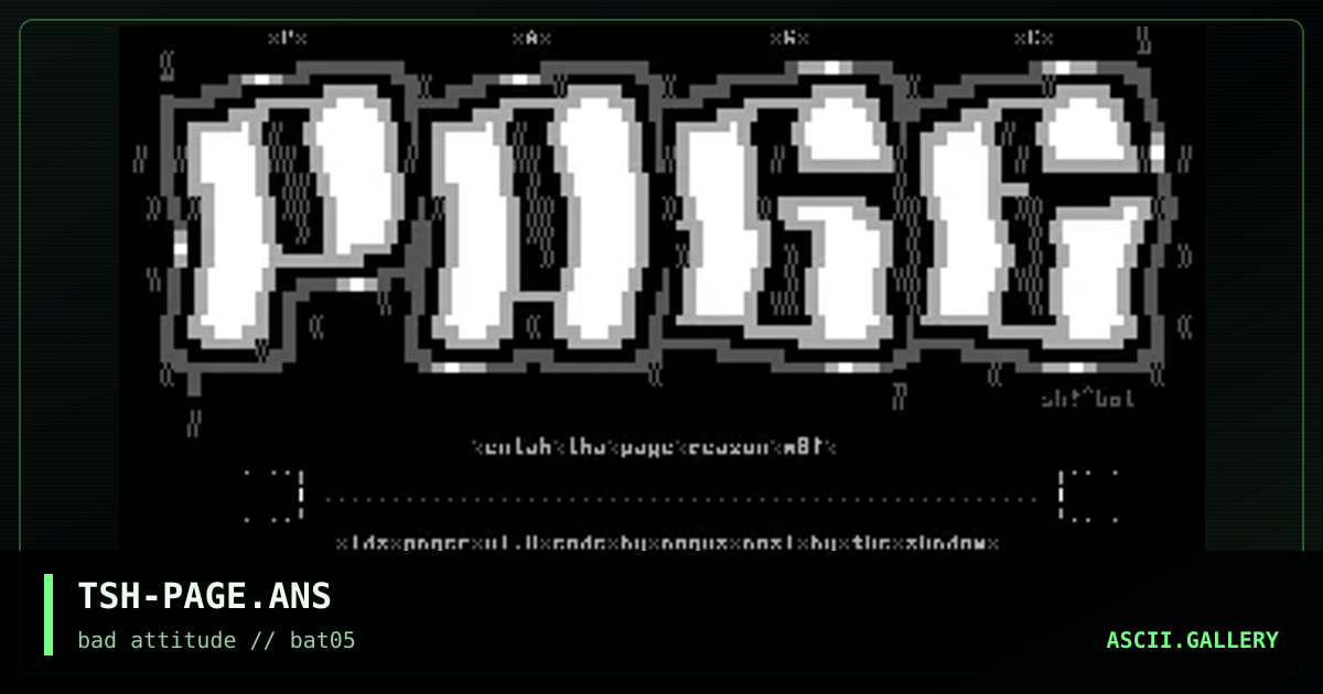 pager, by the shadow, 1997
