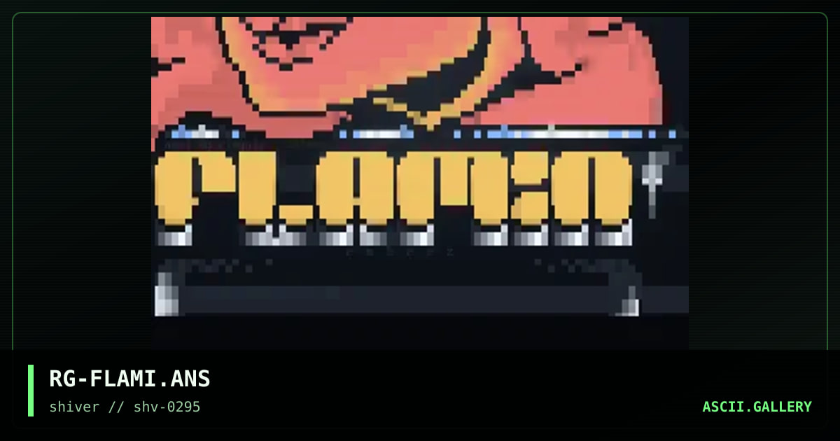 Flamin, by rimgale, 1995