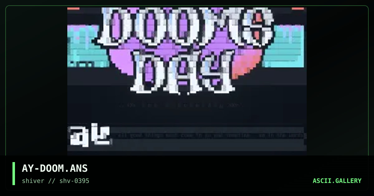 Doomsday, by asylum, 1995