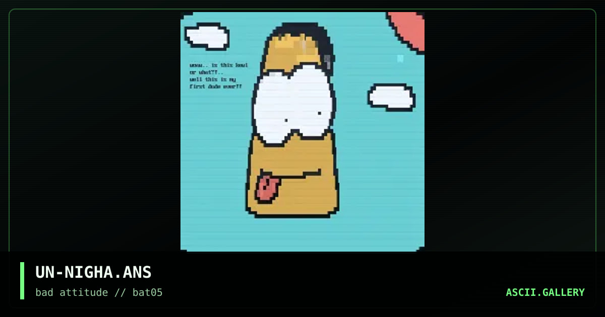 umm... niggha!?, by unholy, 1997