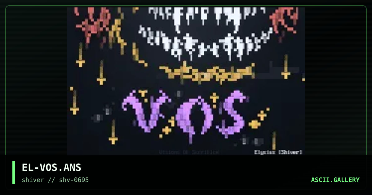 Visions of Sacrifice, by elysius, 1995