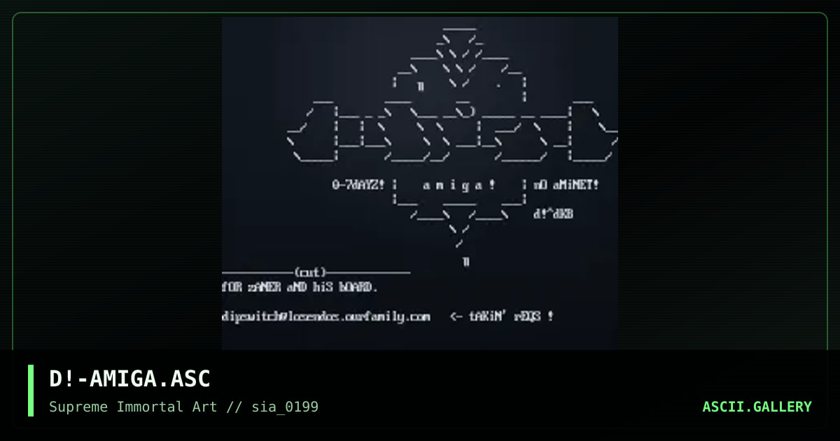 amiga, by dipswitch, 1999