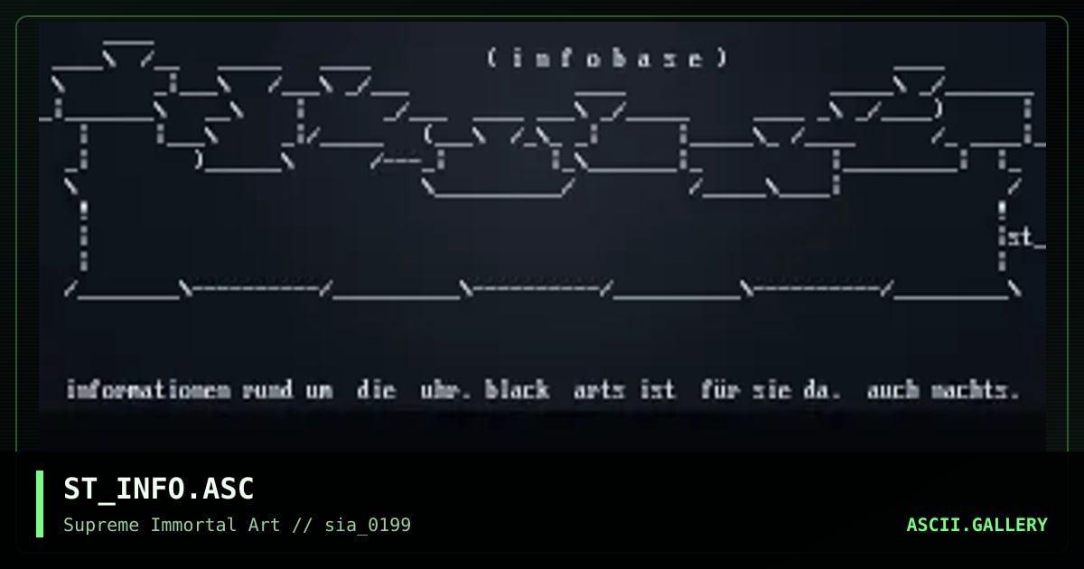infobase, by storm, 1999