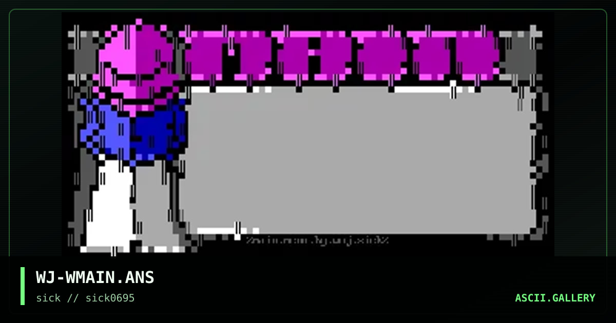 WJ-WMAIN.ANS, by woj, 1995
