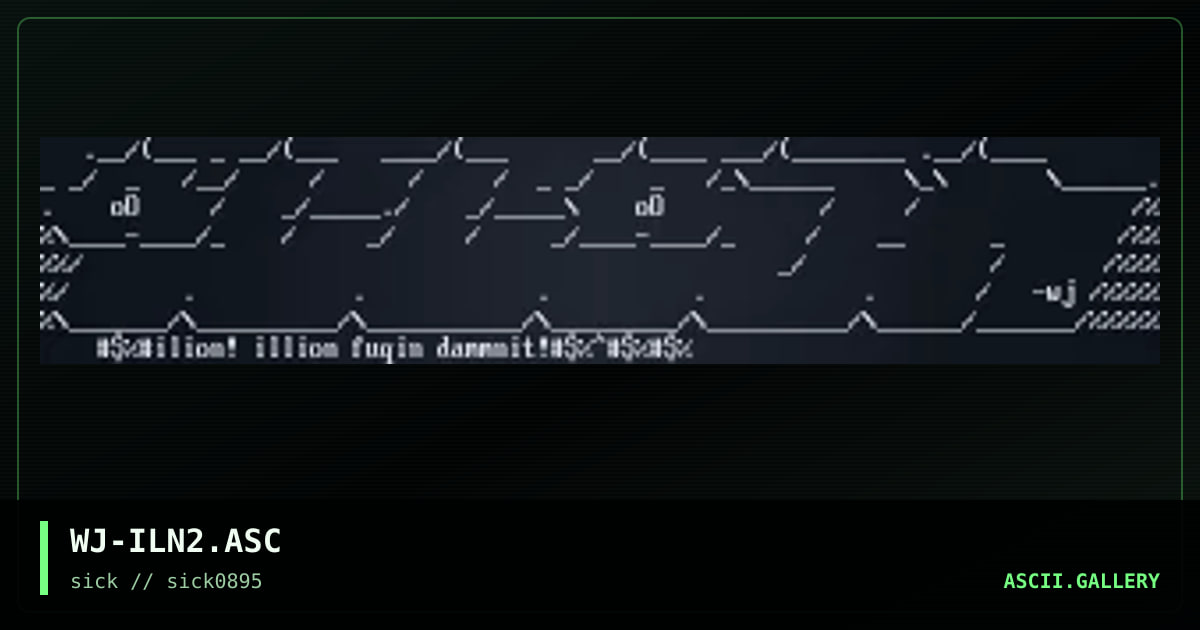 WJ-ILN2.ASC, by woj, 1995