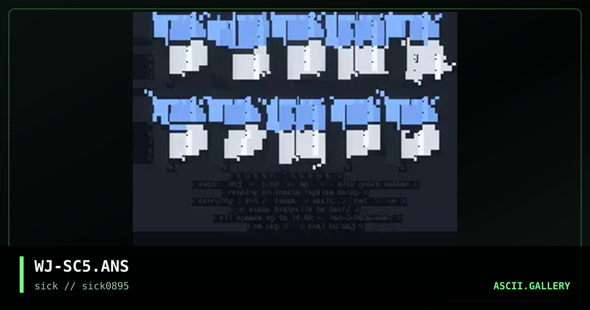 WJ-SC5.ANS, by woj, 1995