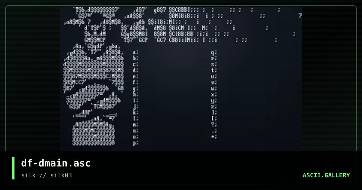 df-dmain.asc, by df, 1997