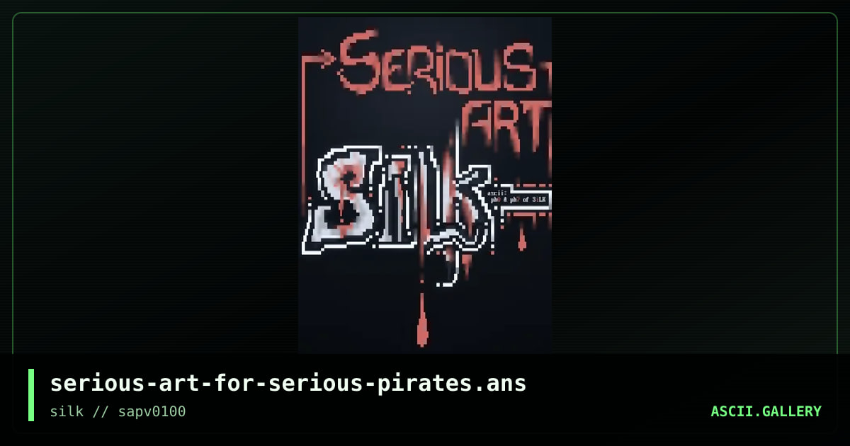 serious-art-for-serious-pirates.ans, by untagged, 2012