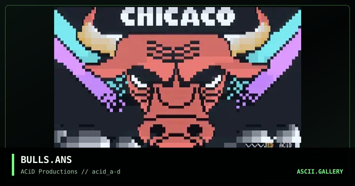 BULLS.ANS, by jed, 1990