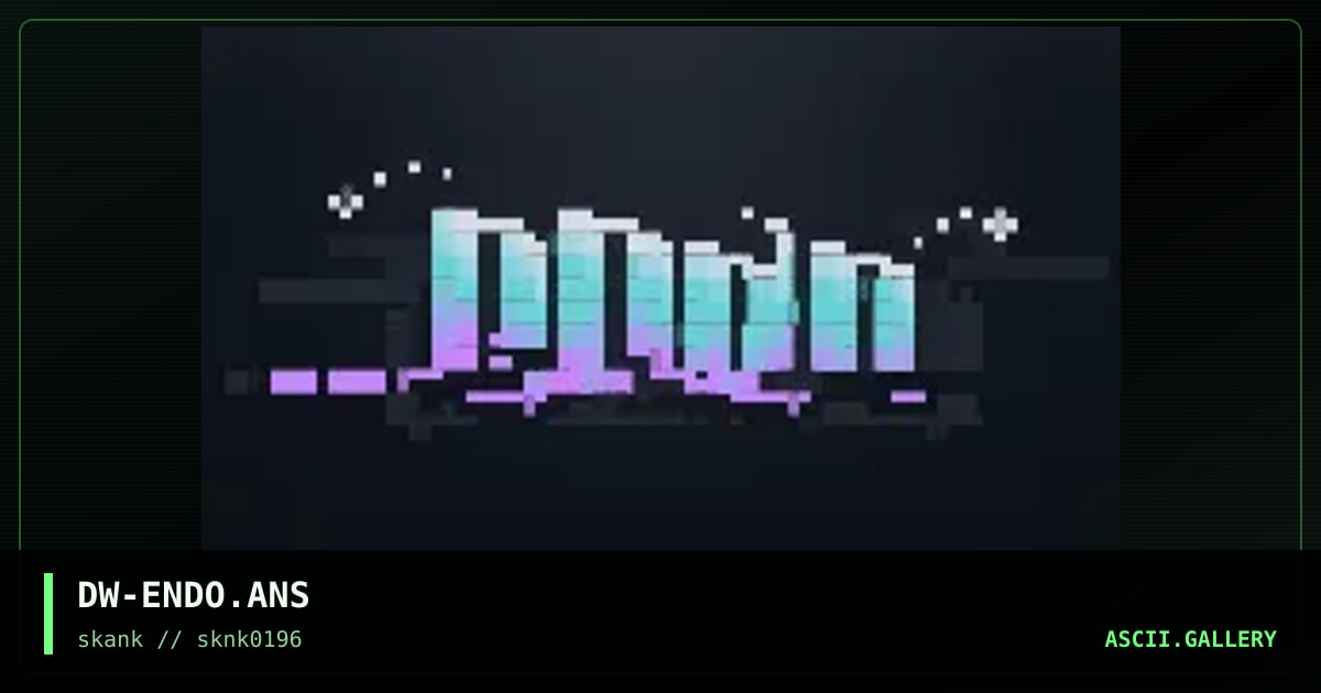 Endo, by dreamweaver, 1996