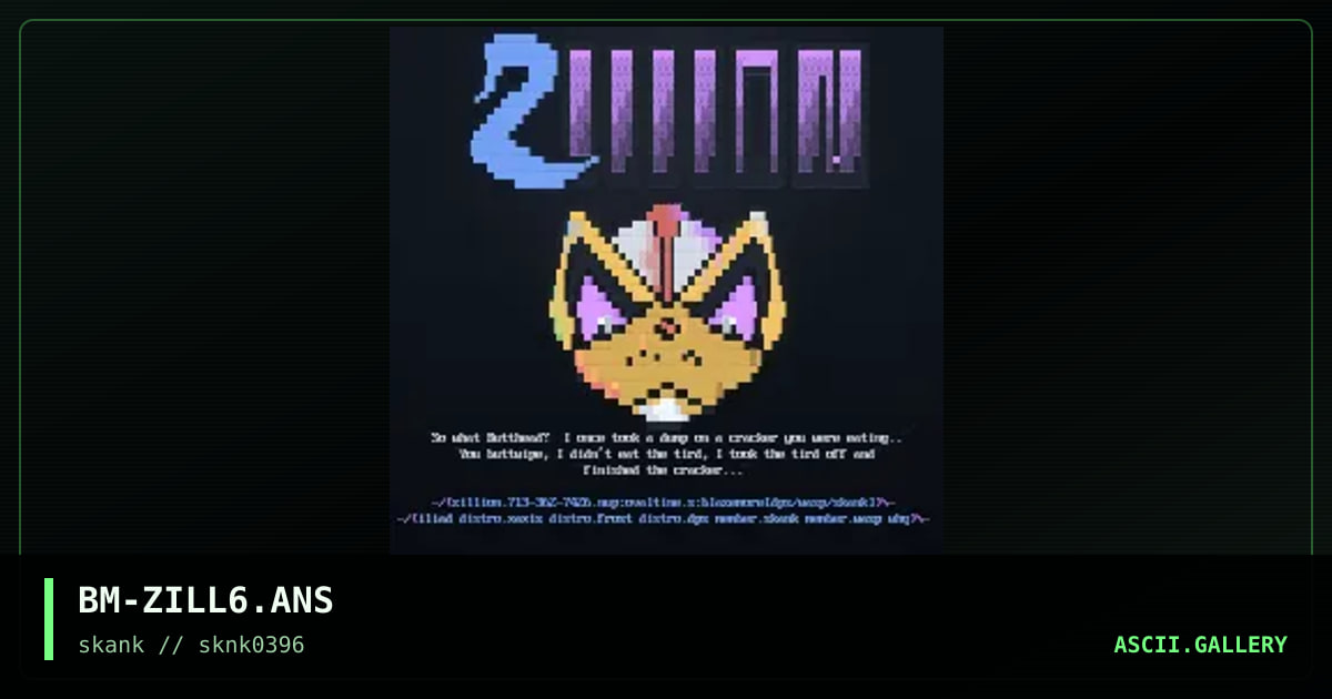 /(zillion)\, by blazemore, 1996