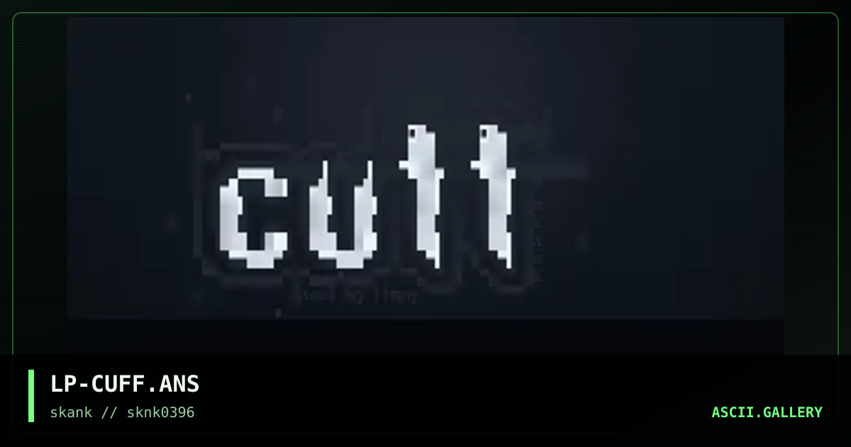 Cuff, by limpy, 1996