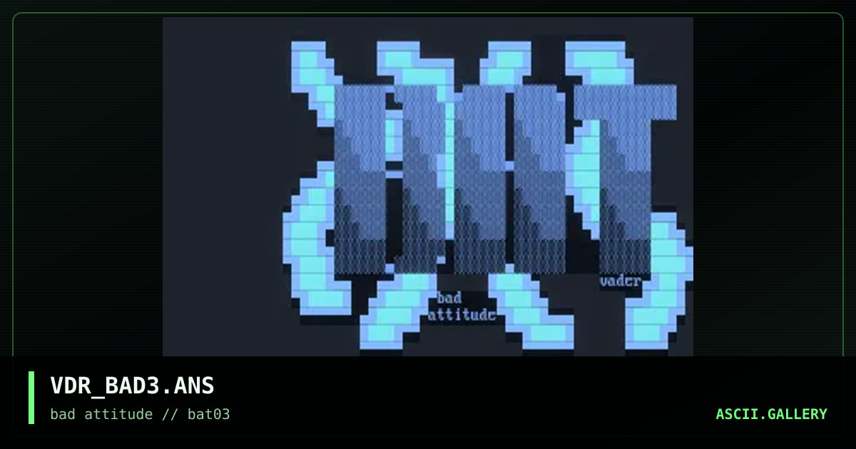 VDR_BAD3.ANS, by vader-sweden, 1996