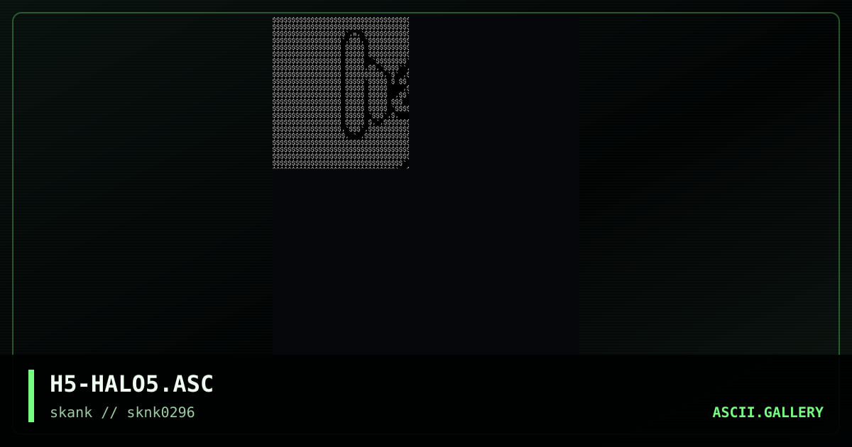 Halo-5, by halo 5, 1996