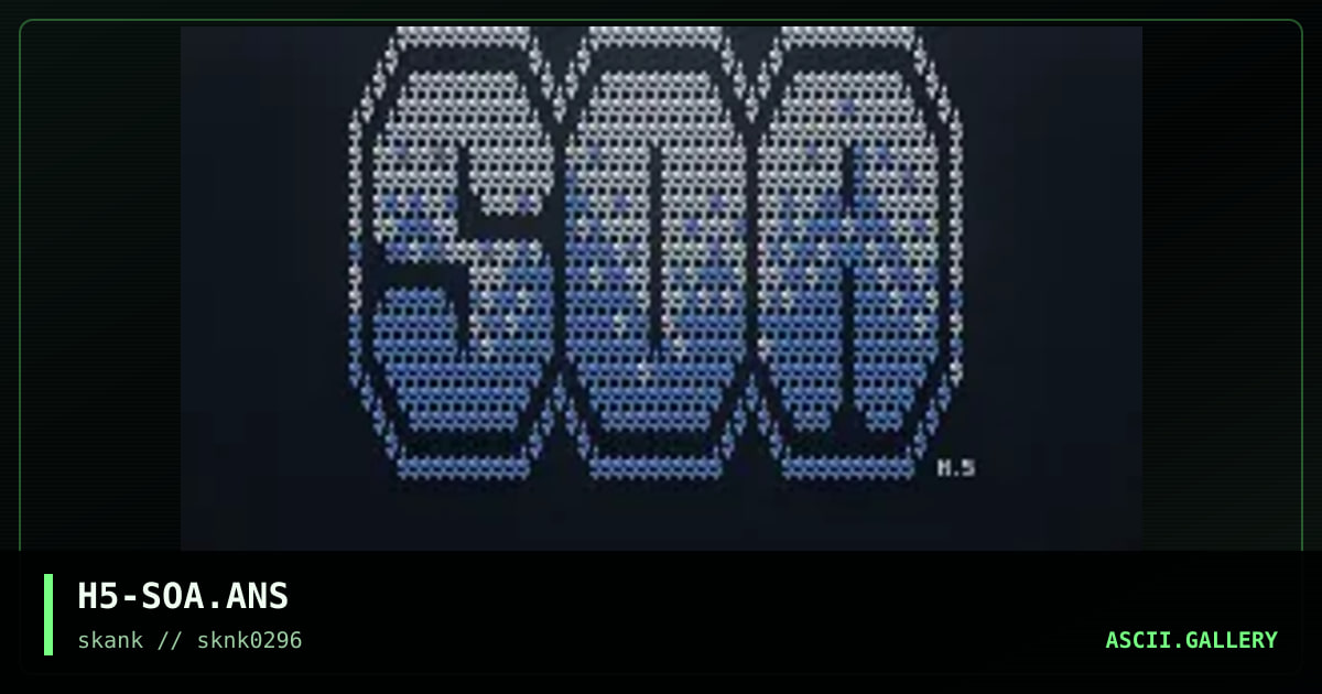 SOA, by halo 5, 1996