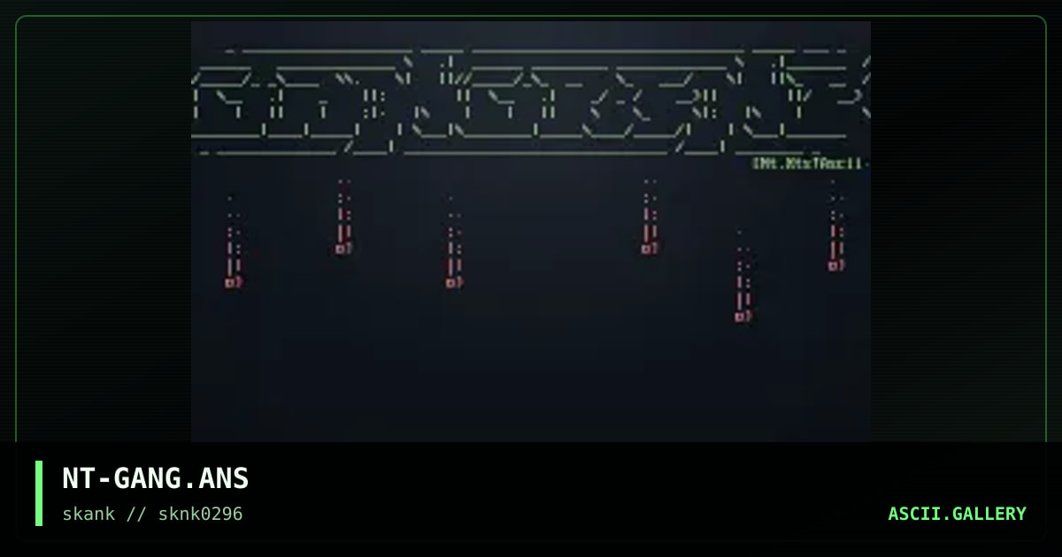 Gangrene, by nightrain, 1996