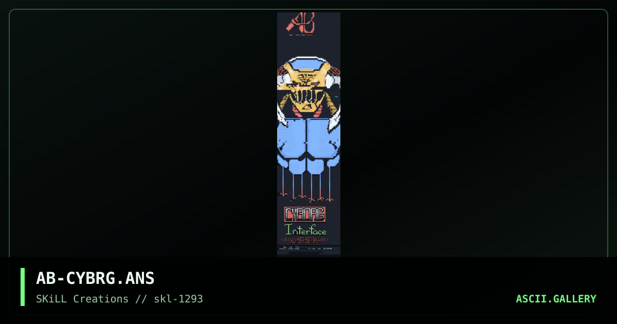 AB-CYBRG.ANS, by abomination, 1993