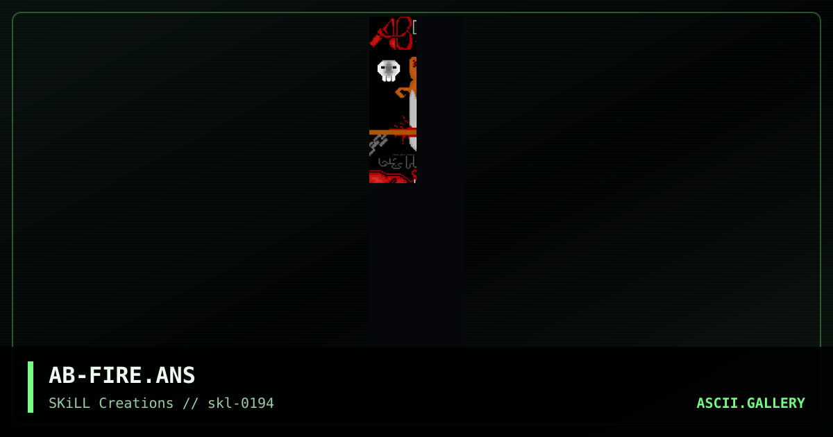 AB-FIRE.ANS, by abomination, 1994