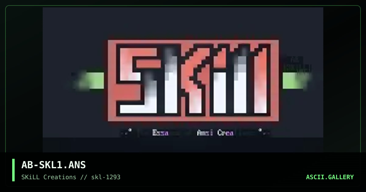AB-SKL1.ANS, by abomination, 1993