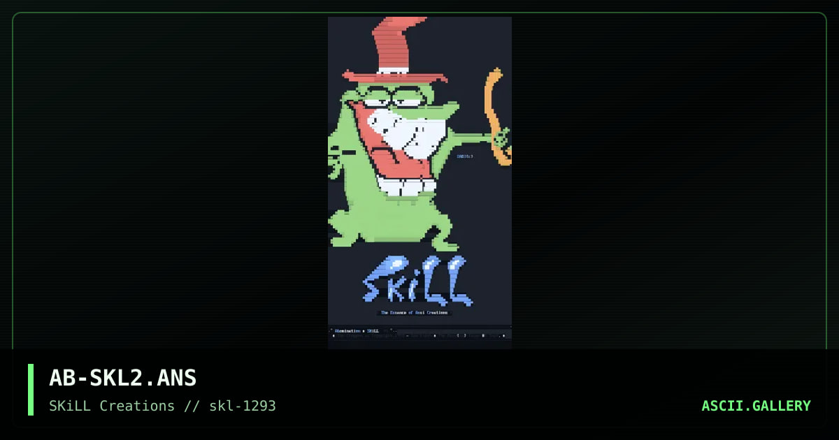AB-SKL2.ANS, by abomination, 1993